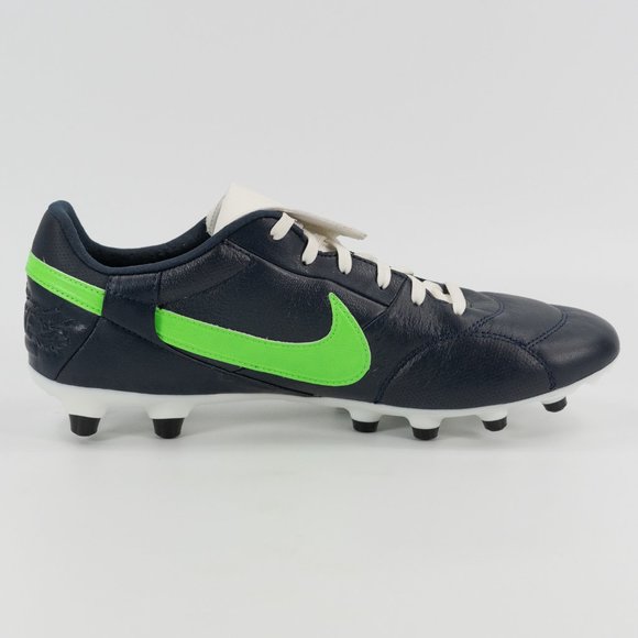 Nike Premier 3 FG \'Obsidian Rage Green\' AT5889-431 Soccer Cleats size 9